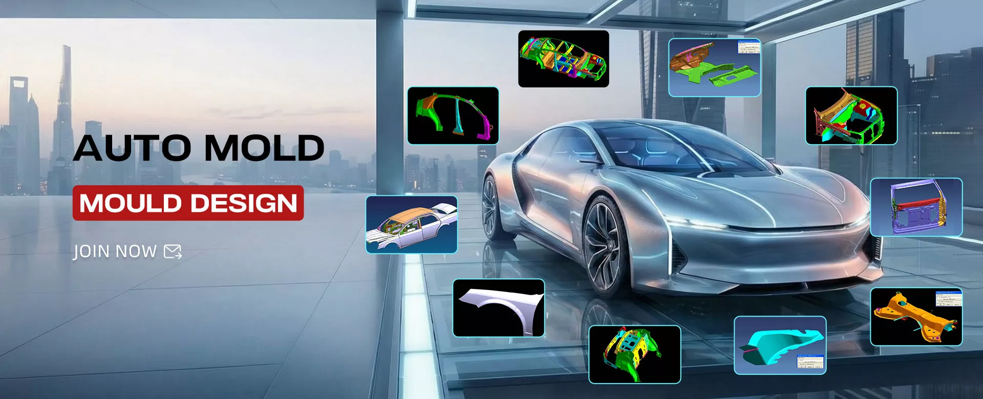 Proizvajalec visokozmogljivih kalupov za vtiskovanje zunanjih plošč karoserije avtomobilov