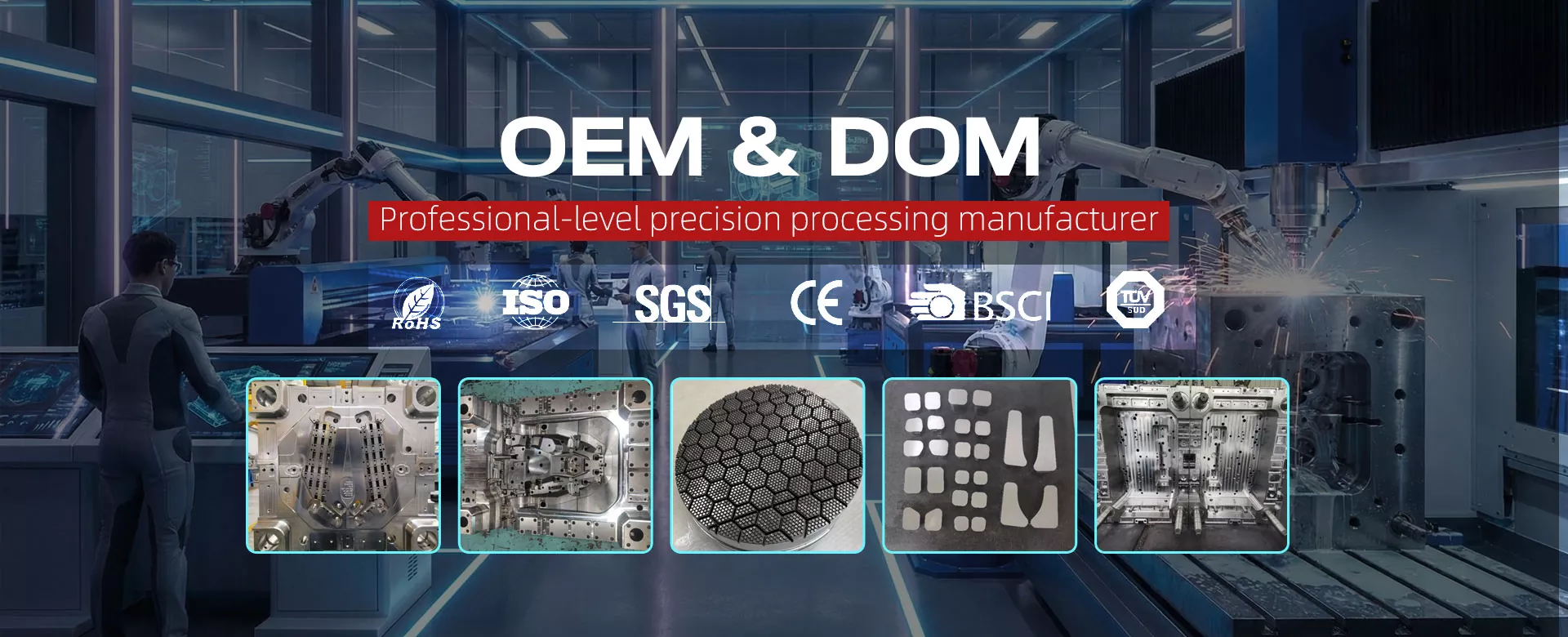 Proizvajalec visokozmogljivih kalupov za brizganje avtomobilskih notranjih delov