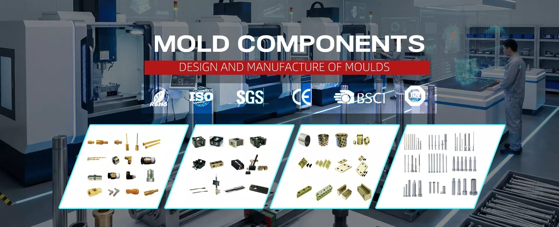 Prilagojeni standardni natančni podstavki za kalupe