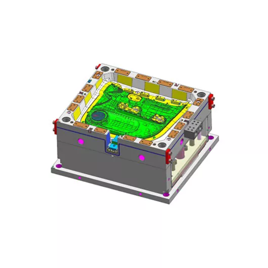 Kalup za brizganje glavnega ohišja avtomobilskih vrat
