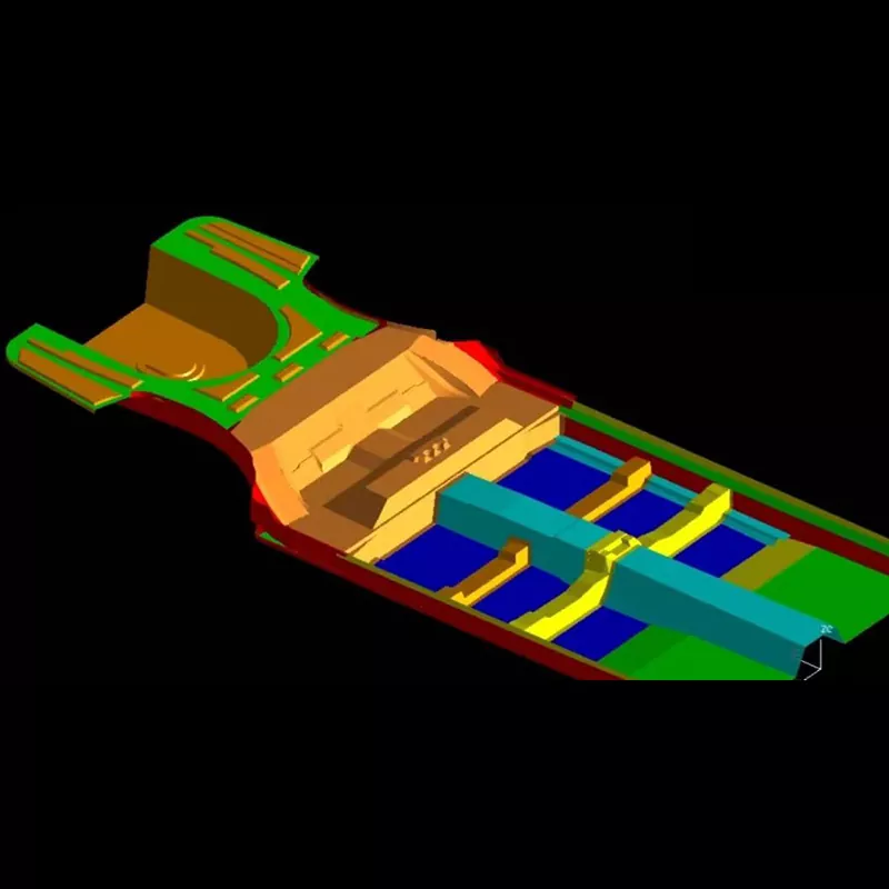 Matrice za žigosanje avtomobilskih tal