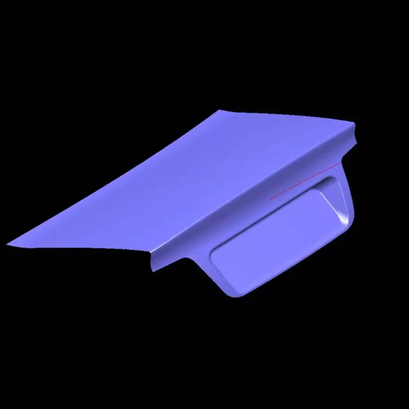 Štanca za zunanjo ploščo pokrova prtljažnika avtomobila